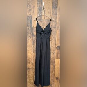 Love + harmony black pant jumpsuit small EUC